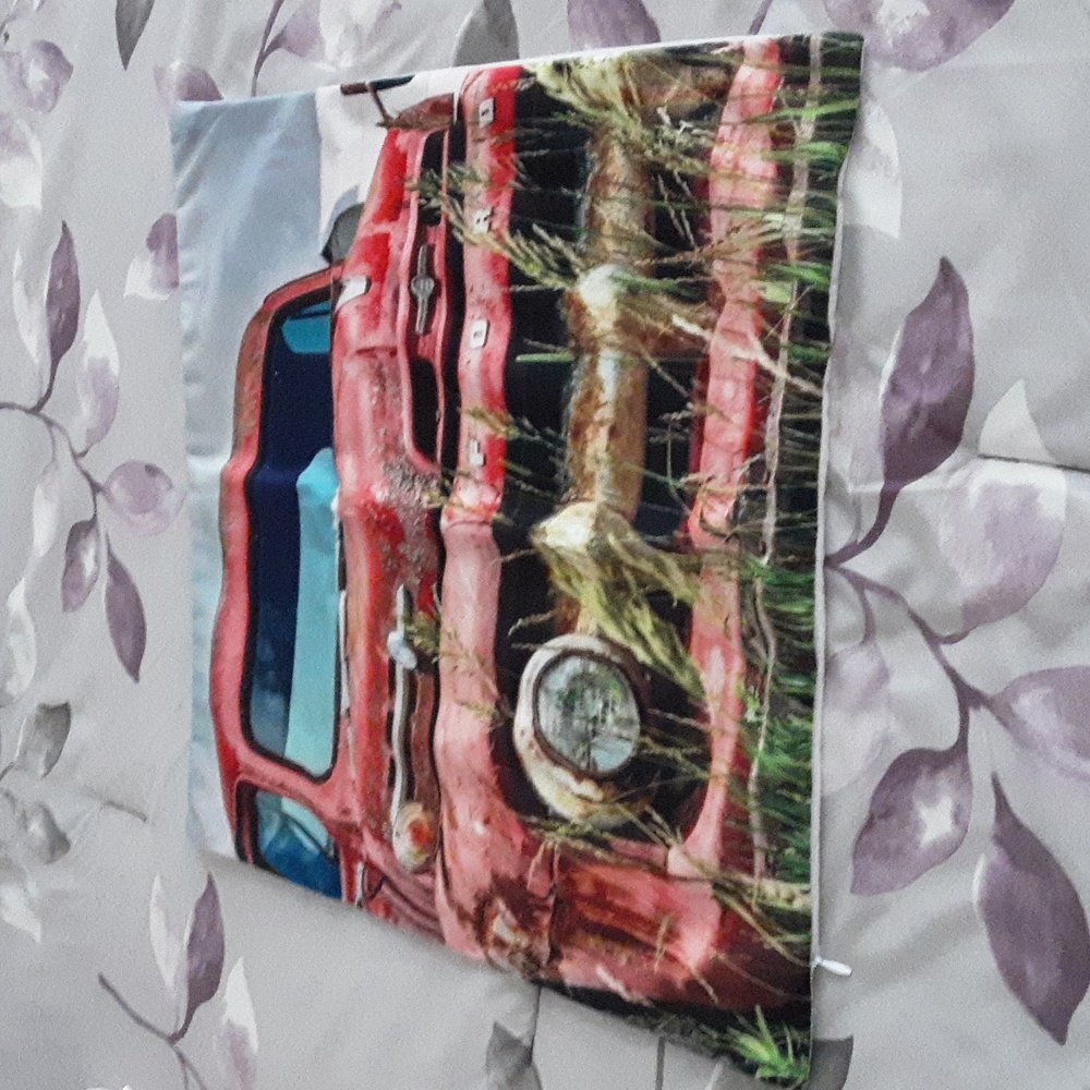 Throw Pillowcase size 17" X 17"